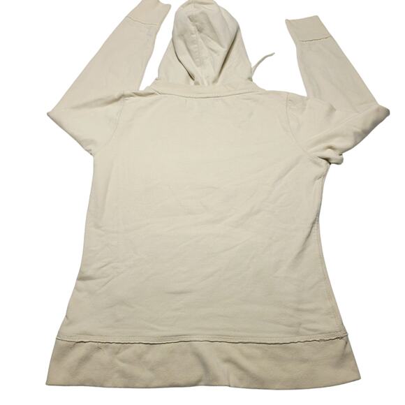 Auburn Tigers Women's New Agenda By Perrin Size Medium Hoodie Sweatshirt Biege - Picture 6 of 6